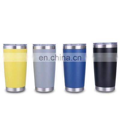 GINT 20 oz Colorful Coffee Sublimation Mug customized logo Tea Cup Insulated Tumbler with Lid