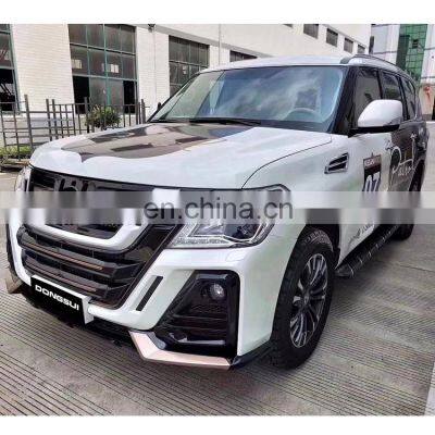 Car Front Bumper Modified Face lift Conversion Body Kit for Nissan Patrol Y62 2020