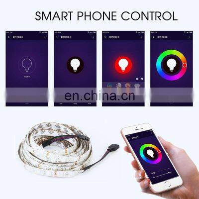 Smart Home LED Color Light With RGB+CW Dimming Function 5W Tuya Smart Remote Control Voice Control Soft Light Bar photo-4