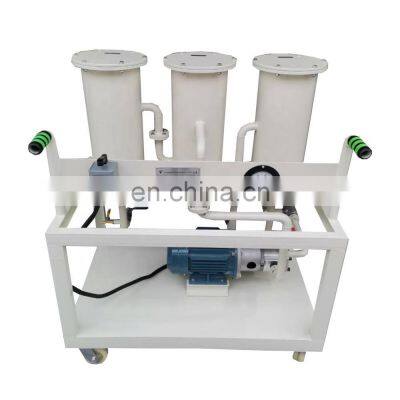 Portable Lube Oil Filtration Machine Micron Oil Purifier