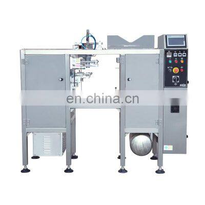 GDD-1-300 Hualian Mini Doypack Heat Pre Made Plastic Bag Oil Food Pouch Packing Mechanical Automatic Sealer Sealing Machine