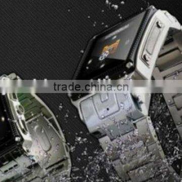 waterproof w818 watch mobile phone,watch phone.