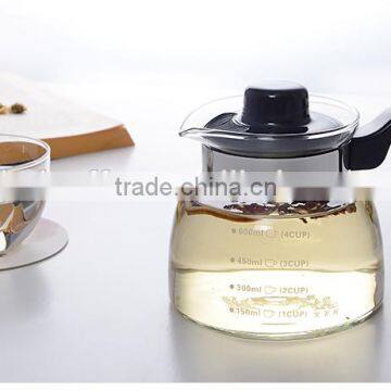 Best Drink Ware Borosiliacte Glass Kettle Hot Sale Clear Glass Pot Pyrex Glass Water Pot photo-2