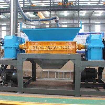 Hot sale double shaft shredder for car shell waste car shredder machine