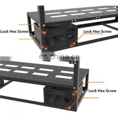 Factory Direct Supply 8 Card In-Line Motherboard Rack Computer Rack Factory Stock photo-3
