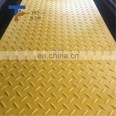 1220*2440*12.7mm hdpe road mat/roadway panels for temporary access