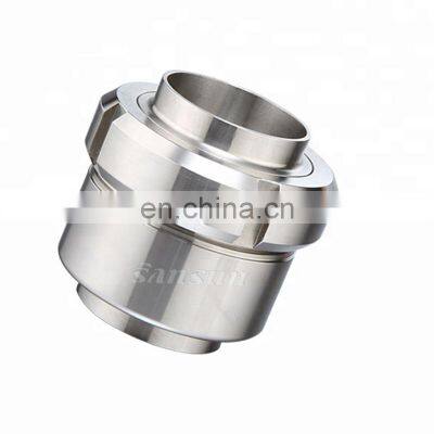 304 Hygienic Stainless Steel Sterile Welded Union Type Check Valve for Winery