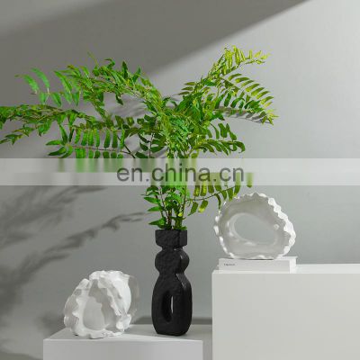 Modern Luxury Art crafts Decorative Hand Made Nordic Ornament White Home Decor Accessories