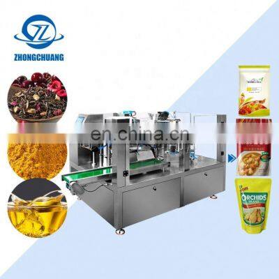 Automatic Chocolate Powder Packing Machine Multi-Function Doypack Flexible Bags Packaging Machine