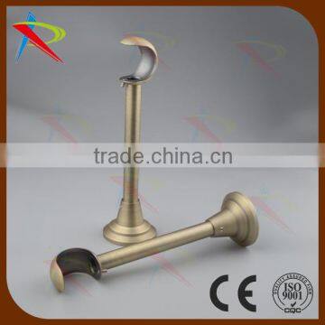 Home decoration fixed curtain rod brackets/export luxury europe curtain rod barckets