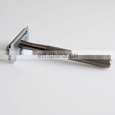 Black Match Sliver Color Safety Razor Facial Razors For Men photo-3