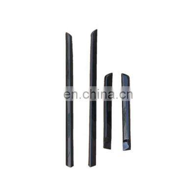 MAICTOP Car Exterior Parts Door Side Moulding for Land Cruiser Fj200 Lc200 Decoration Door Trim Black 2016-2019 photo-3