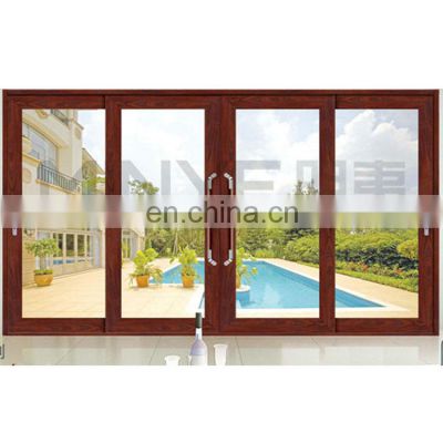 Customized thermal break aluminum alloy doors and Windows sliding door good insulation without condensation water