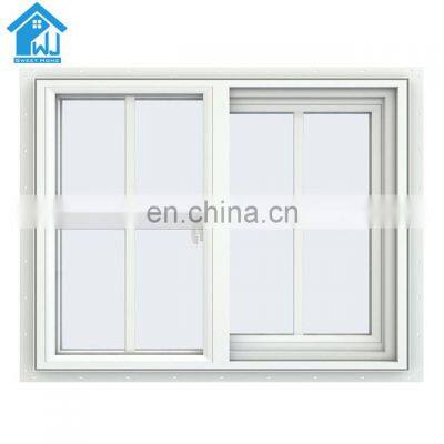 China Factory Aluminum Windows Double Glazing Glass Hinged Window