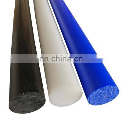 White Natural PA6 PA66 Nylon Solid Rod