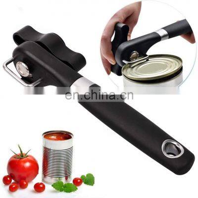 Safe Cut Can Opener, Smooth Edge Can Opener - Can Opener handheld, Manual Can Opener Stainless Steel Cutting Can Opener