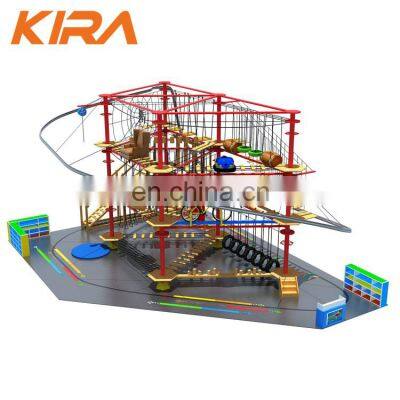 Kids Rope Playground Children Indoor Challenge Rope Course photo-3