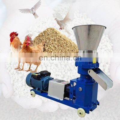 Household Automatic Price Making Chicken Bird Animal Pellet Stock Flat Die Extruder Feed Processing Machine photo-2