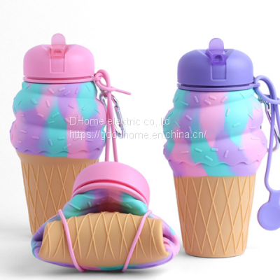 Hot selling hamburger children's creative water cup