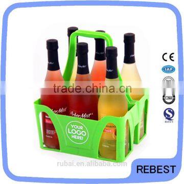 Plastic baskets holder for beer bottles