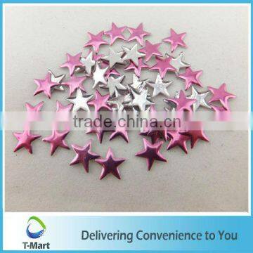 Korean Lead Free Hot Fix star Studs for nail art