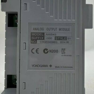 YOKOGAWA AAI543-H00 STYLE S1 ANALOG OUTPUT MODULE