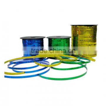 2mm Width Solid Gloss Curly Ribbons for Making Bows/Gift Packing/Tree Hanging Decoration photo-2