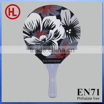 color flower Hot sale OEM high quality Wooden carbon Beach Tennis Racket /beach paddle set with beach racket wholesale
