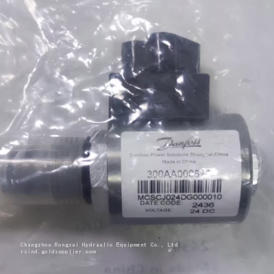 Two Danfoss/Eaton Vickers plug-in valves, SV3-10-C-0-24DG