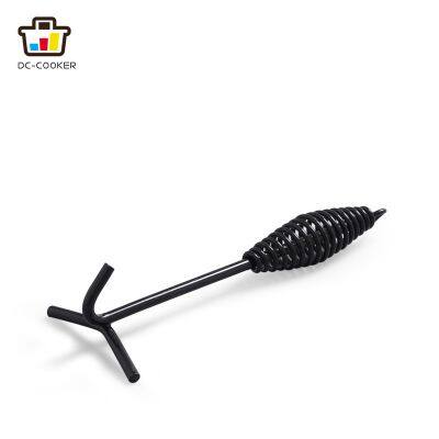 Lid Lifter Tools Pot Holding Hand Charcoal Fire Hook Dutch Pot Camping Pot Accessories Kitchen Utensils Hand Hook Spring Handle