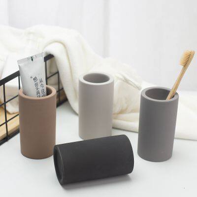 Diatomite Stone China Factory Absorbent Bathroom Toothbrush Holder