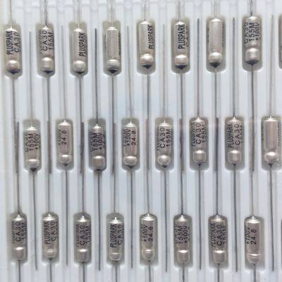 High Reliability 63V 22uF Wet Tantalum Capacitor, CA30 Axial Wire Lead 63V 22uF 22MKF 22MFD (226) Tantalum Capacitor , Kondersator photo-5