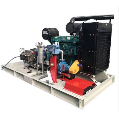 RELIABLE High Pressure Water Blasting Equipment Condenser Tube Pipeline Cleaning Machine with 1500bar Pressure