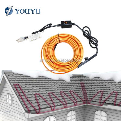 Copper-Conductor Rubber-Insulated Self-Regulating Underground Water Pipe Heating Cable Gutter Heating Trace Cable photo-4