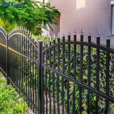 Home & Garden Garden Supplies Garden Buildings Fencing, TrellisTubular Garden Picket Fence Outdoor Backyard for Safety Fencing