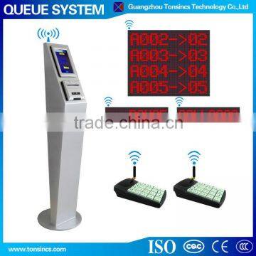 New 7" Stand Small Banking Wireless Queue management system