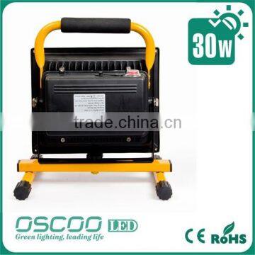 Die Casting Aluminium Portable 30W Battery China IP65 Led Rechargeable Lights photo-5