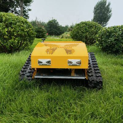 Petrol Industrial Rubber Track All Terrain Self-Charging Commercial One-Button Start RC Bush Trimmer