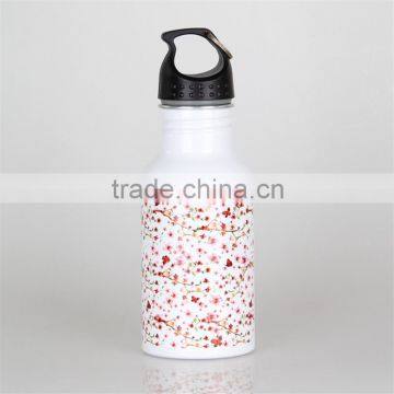 FOB 750ml Food Grade Stainless Steel Water Bottle