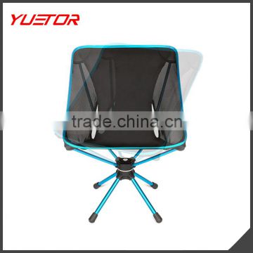 super comfort rotatable back-rest chair for camping picnic outdoor