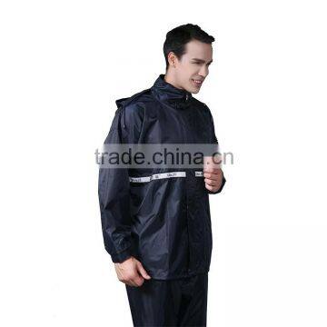 Motorcycle Reflective Yarn Raincaot Pvc Rain Suit photo-3