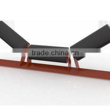 Conveyor Equal Troughing idler roller/ HDPE conveyor roller New