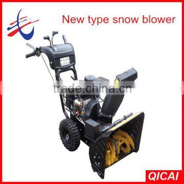 New type 6.5hp snow pusher with wheels