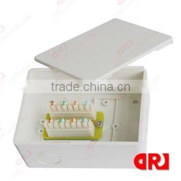 single port keystone surface mount box