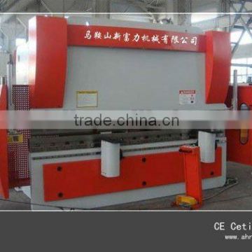 CNC hydraulic plate bending machine, CNC press brake with DA65W 3+1 axis control, high precision press brake