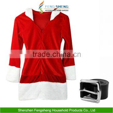 Christmas Womens Outfit Ladies Mrs Santa Claus Xmas Fancy Dress Costume