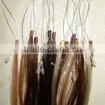 100% Remy Human hair Micro Ring Loop Hair Extension