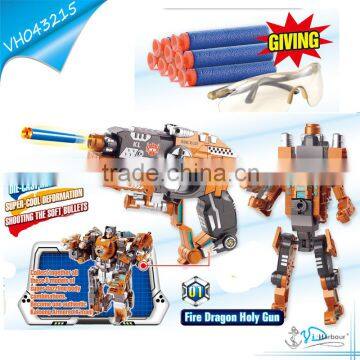 Diecast Gun Changable Robot Toy