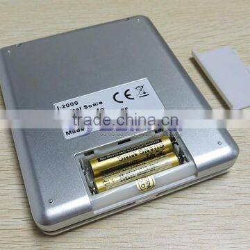 I2000 Model 500g/1000g/2000g Brushed Metal Plate I2000 Jewelry Scale photo-4