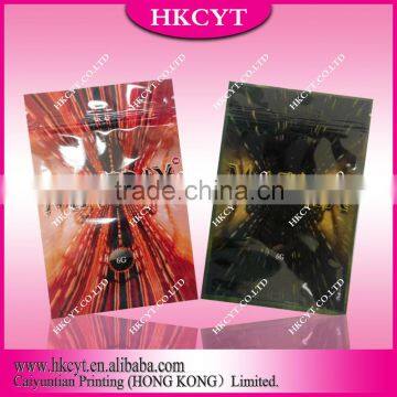 2015 New Herbal Incense Foil Bags With Zipper To USA